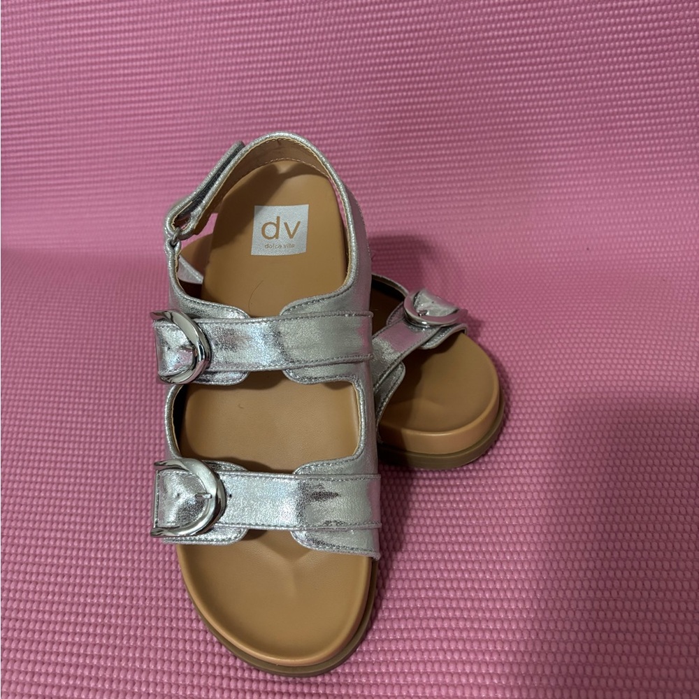 DV by Dolce Vita Silver Sandals